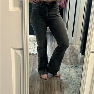 H&M Dark Gray Flare Women's Jeans